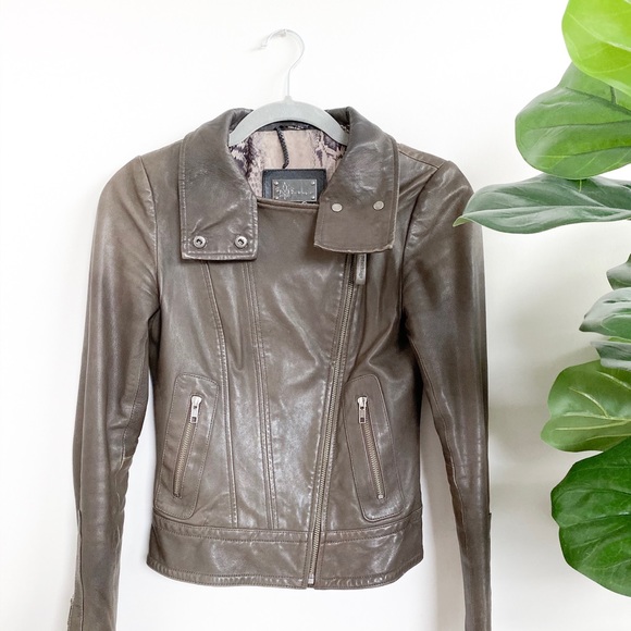 Mackage Leather Jacket - Picture 2 of 5